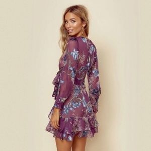 NWT For Love & Lemons Cleo Floral Party Dress